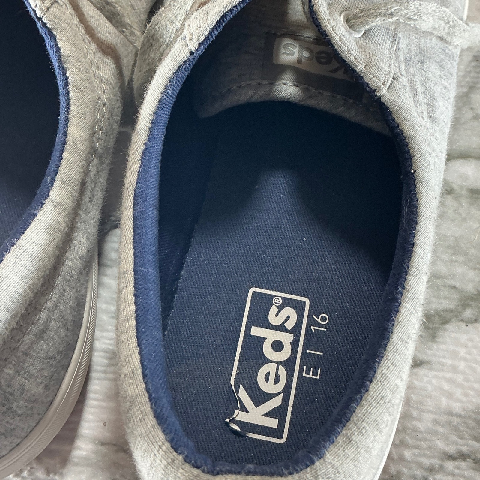 Keds Casual Sneakers Comfortable Everyday Shoes Gray Women's Size 10 — image 7 of 8